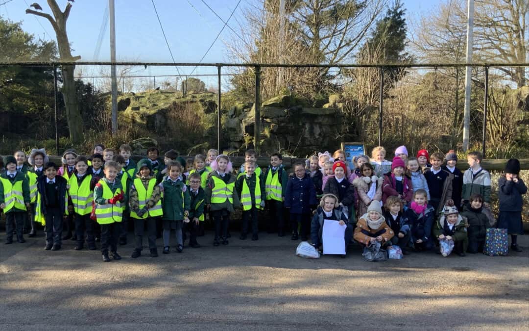 WPS and GBPS pupils at Chester Zoo